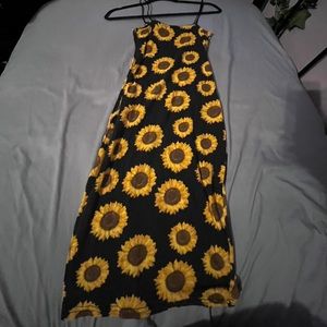 Strappy Sunflower Sundress